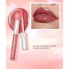 9pcs 0.1oz Women Girls Glitter Lip Gloss Set Moisturizing Lustrous