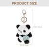 LOGOFUN Plush Panda Keychain and Pendant - Stuffed Panda Doll