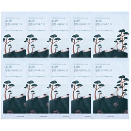Round Wrap Pine Calming Cica Mask 10 sheets / 라운드랩 소나무 진정 시카 마스크 10매