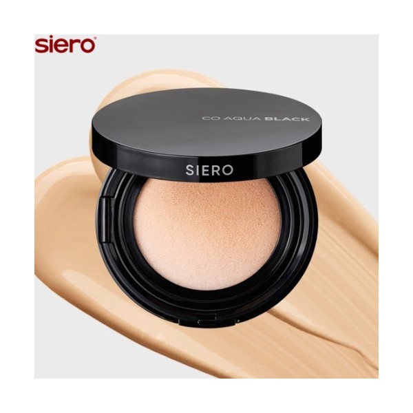 SIERO Co Aqua Black Chshion 11g, Shade:NATURAL BEIGE