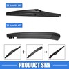 X AUTOHAUX Rear Windshield Wiper Blade Arm Assembly Windscreen Wiper