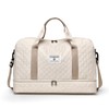 Lightweight Large Capacity Duffle Bag, Stylish Argyle Design, Perfect Carry
