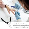 Chumia 20 Pcs Cuticle Trimmer Stainless Steel Cuticle Nippers, Nail