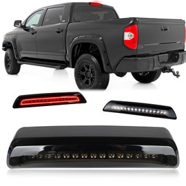 ULTRALTH LED Third Brake Light for 2007-2021 Toyota Tundra – High-Mount Stop Lamp Assembly + White Cargo Light | Direct Replacement OEM Fit