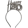 RhinestoneSash 30th Birthday Party Supplies - SET OF 4: Black