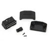 Talcols 2 Stück OBD2 16-Nadel Anschluss Diagnosewerkzeug Adapter Auto Zubehör