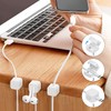 Soodyoow 8 Pezzi Supporto per cavi magnetico, Organizer per la
