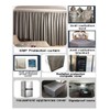 EMF Protection Fabric Roll, Faraday Fabric Nickel Copper Material Certified