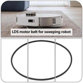 YINETTECH Sweeping Robot Motor LDS Belt ID 6.7 cm Sweeping Robot Motor Belt Compatible with Ecovacs DEEBOT 900 DE5G DE53 DN33 Black