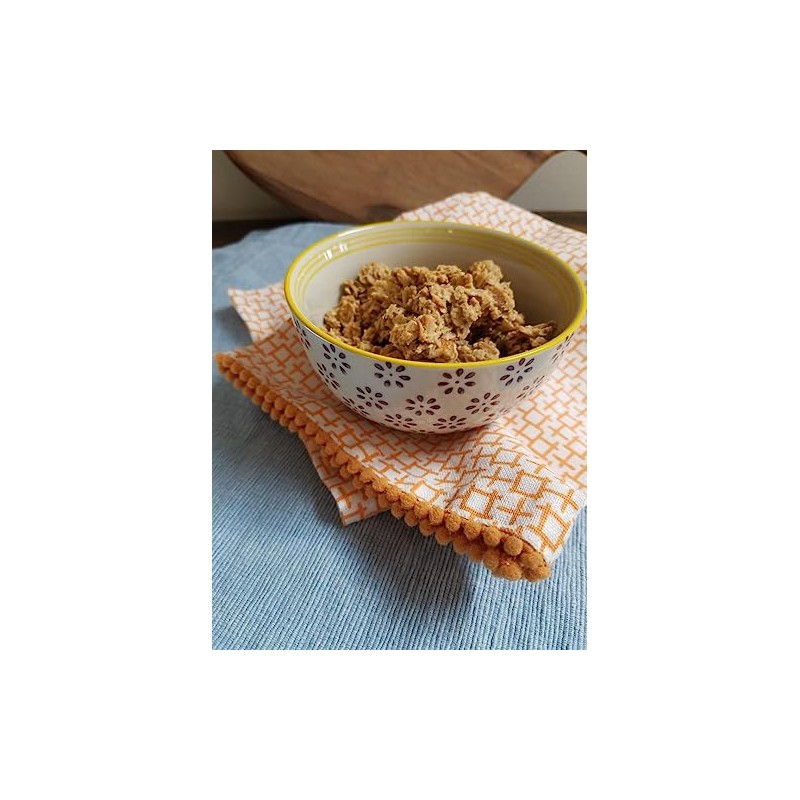 Reduced Sugar Almond Butter Chunk Granola