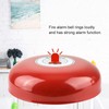 Fire School Safety Fire Alarm Bell, 24V Metal Round Alarm,