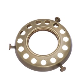 B&P Lamp® 2 1/4" Fitter, Brass Screw-on, Uno-type Shade Holder