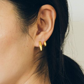 Gold Earrings for Women Trendy 14K Gold Plated Stud Earrings Small Minimalist Dainty Hypoallergenic Earrings Jewelry Gifts for Her