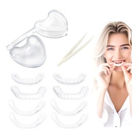 Carillas Dentales Tiras Blanqueadoras Dientes Postizos