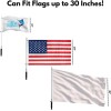 Dev Fishing 43" Removable Boat T-Top Rod Holder Flag Pole