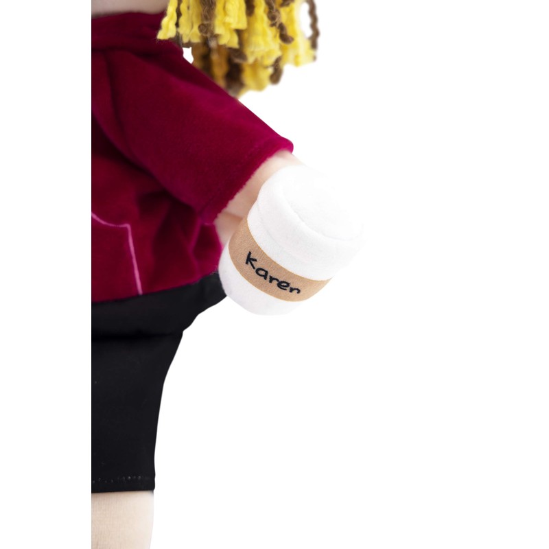 TAYLOR TOY Karen Hand Puppet - Funny White Elephant Gift