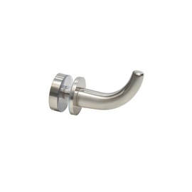 C.R. Laurence DRH1BN CRL Brushed Nickel Designer Robe Hook
