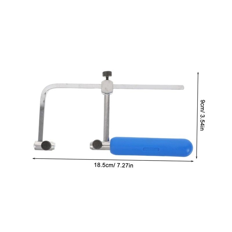 Angoily Jewelry Making U-Shaped Bow Saw Ergonomic Handle for Precise