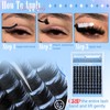Manga Lash Clusters Volume Eyelash Clusters with Spiky