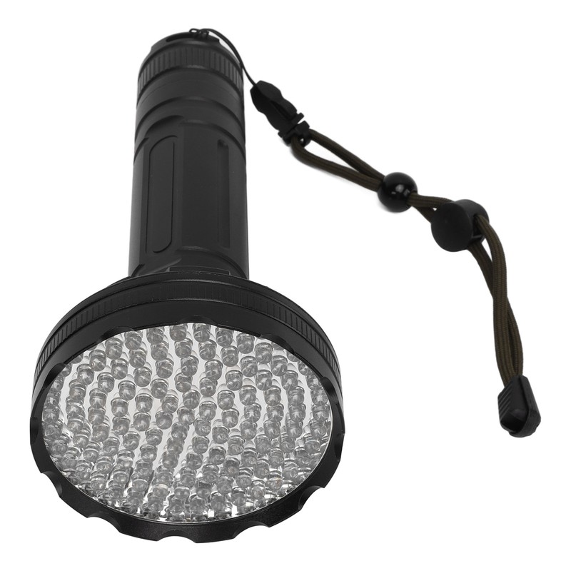 128 LED UV Flashlight Black Light LED Torch Lamp for