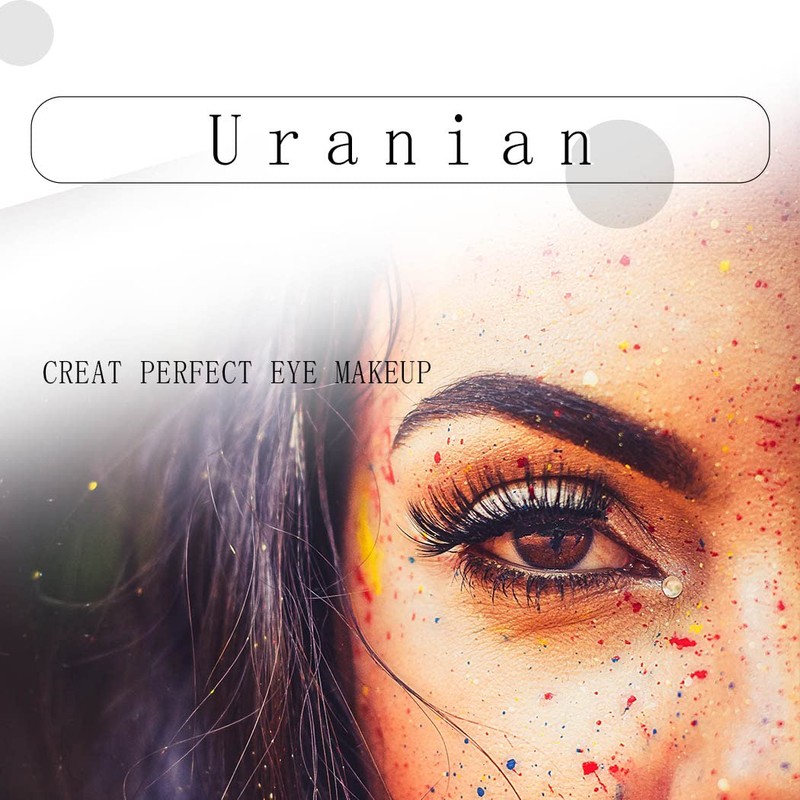 Uranian Eyelash Curlers with Built-in Comb Beauty Eyelashes Curlers Eyelash