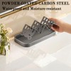 2 Pack Soap Dish Holder, Self-Draining Shampoo Bar Holder for