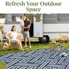 OPPODREAM Outdoor Rug 8x10 Patio Waterproof, Large Outdoor Plastic Straw
