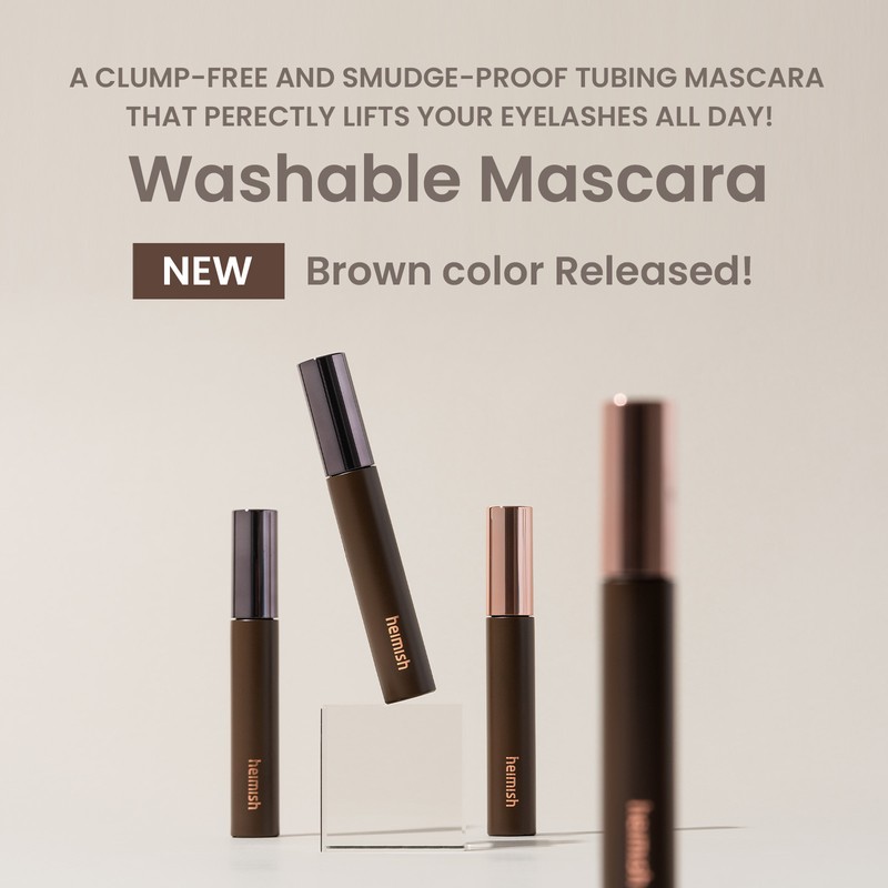 heimish [heimish]Dailism Smudge Stop Mascara Brown (2 types)