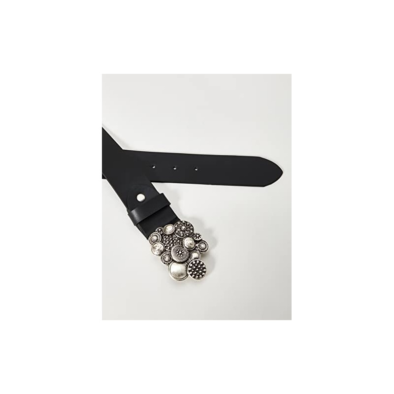 MGM Women's Coin Belt (Coin) - Black (Black 01), size: