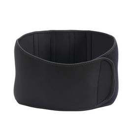 Waist Trainer, Lumbar Support Belt for Men & Women, Tummy Control, Lightweight Under Uniform Design, Black (Black, Medium)