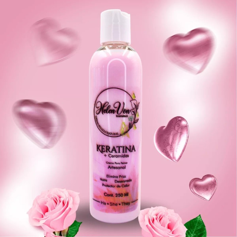 HELENVONKOSMETISCH Keratina+ceramidas Con Argan Coco Y Almendras Hv