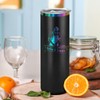 YOUKE OLA 8 Pack Rainbow Plated Stainless Steel Tumbler Straight