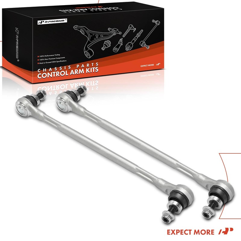 A-Premium 2 x Front Sway Bar Links Stabilizer Bar Links,
