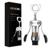 Beneno Wine Opener, Zinc Alloy Premium Wing Corkscrew with Multifunctional