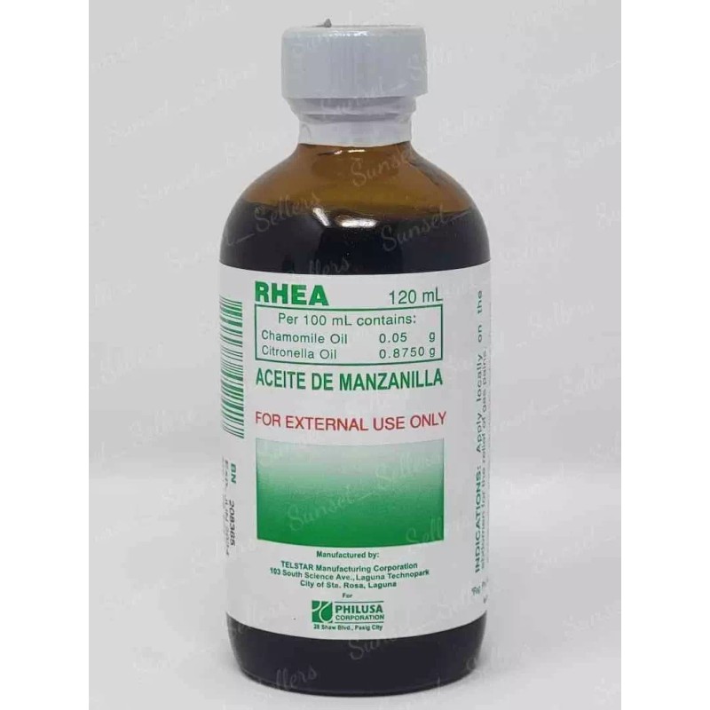 Rhea Aceite De Manzanilla Ointment 120ml