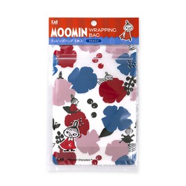 Kai DN0608 Moomin Wrapping Bag, Set of 5, Little My Candy Bag, Gift Bag, Candy Making, White
