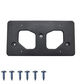 GZVKE Front License Plate Frame Mounting Bracket Tag Holder Textured Black Fits for Honda CR-V 2023 2024 2025 Replace 711803A0A00 HO1068144