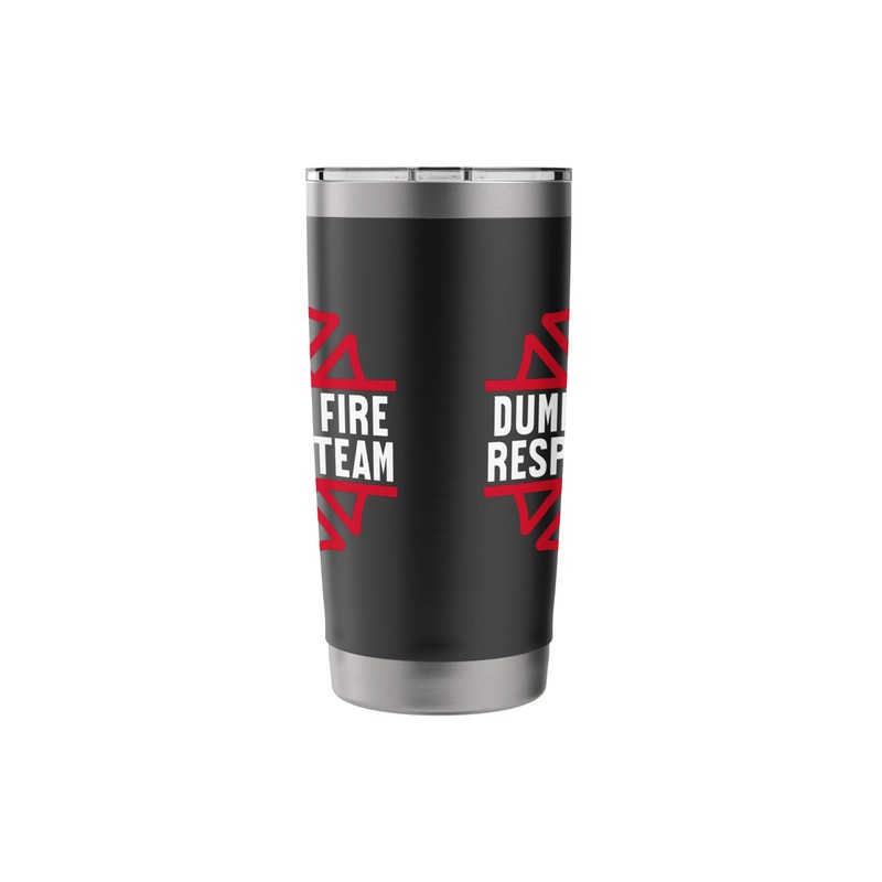 Dumpster Fire Response team funny work joke Stainless Steel Insulated