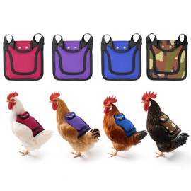 ZXBMS Chicken Saddle for Hens – Hen Saddle for Chickens with Adjustable Straps – Feather Protector Hen Apron – Chicken Saddles for Hens for Protection During Mating & Molting