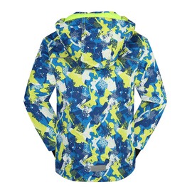 PHIBEE Big Boy's Waterproof Breathable Snowboard Ski Jacket Print1 12