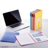 Kokuyo F-LM5710B-6 File Clear Holder Book MOTTE A4 6P Blue
