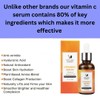 Organic Vitamin C Serum 20% for Face WITH HYALURONIC ACID
