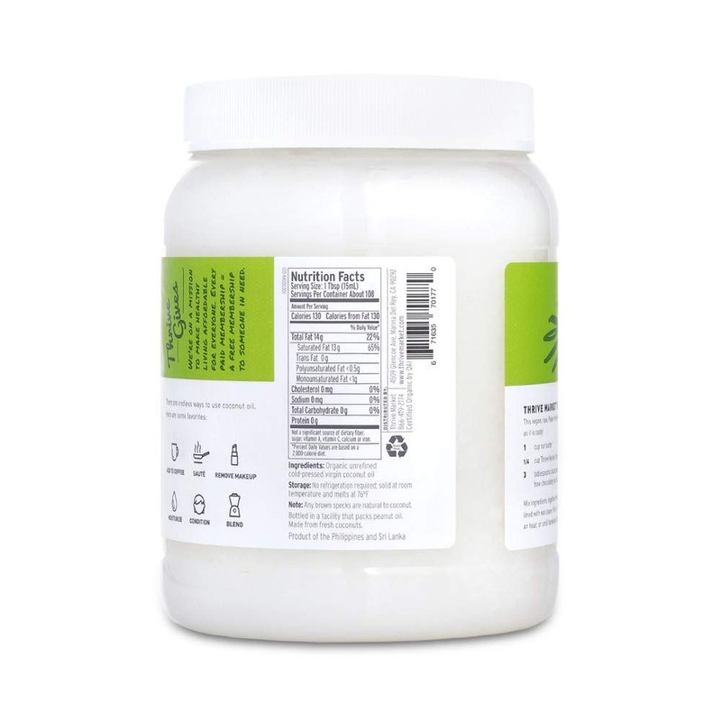 Thrive Market Virgin Coconut Oil 54 Fl. Oz.
