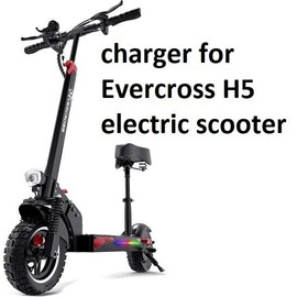 coming data 🔥fast charger 3A 3-Prong AC Adapter For Evercross H5 800W Electric Scooter HKT