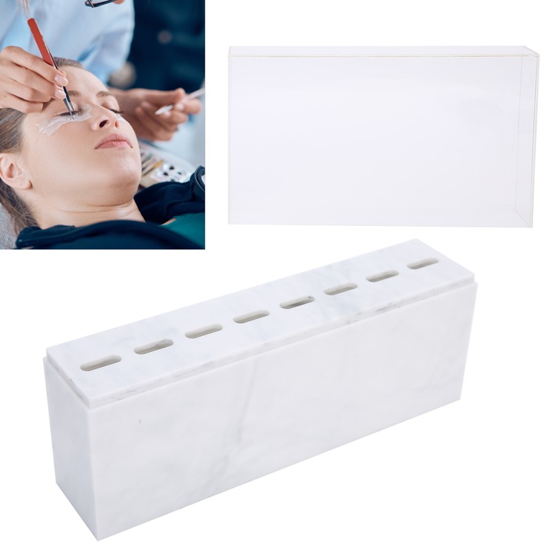 8 Holes Tweezers Holder Tweezer Display Stand Storage Rack with