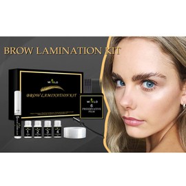 Eyebrow Lamination & Eyelash Lift Set Eyebrow Lift Kit DIY Brow Perm Brow Perm Kit Wave Lash Lifting Kit for Beauty Salon ALKOY