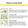 Falling in Art Plaster Cloth Rolls, 500gsm Plaster Strip, Plaster