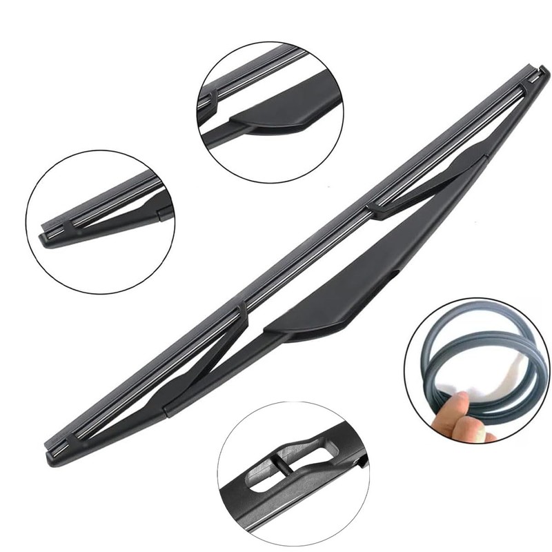 Rear Wiper Arm Blade and Arm Set Replacement for Ford