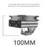 Thermalright SI-100 CPU Air Cooler, 6×6mm Heat Pipes, TL-E12 PWM