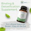 Binder Blend Detox Intestinal 180 Cápsulas Vegano